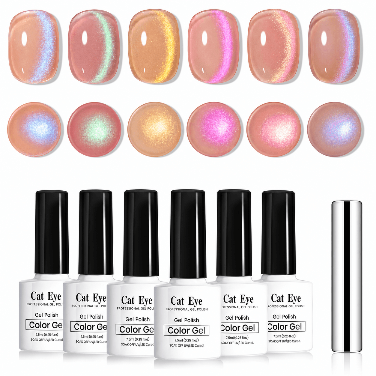 Magnetic Cat Eye Gel Nail Polish NailSala