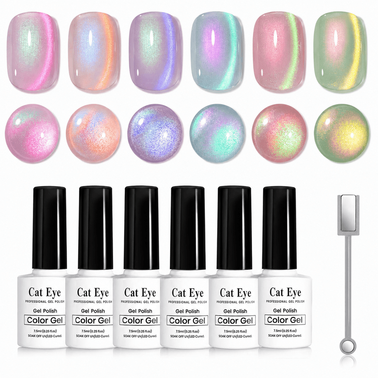 Magnetic Cat Eye Gel Nail Polish NailSala