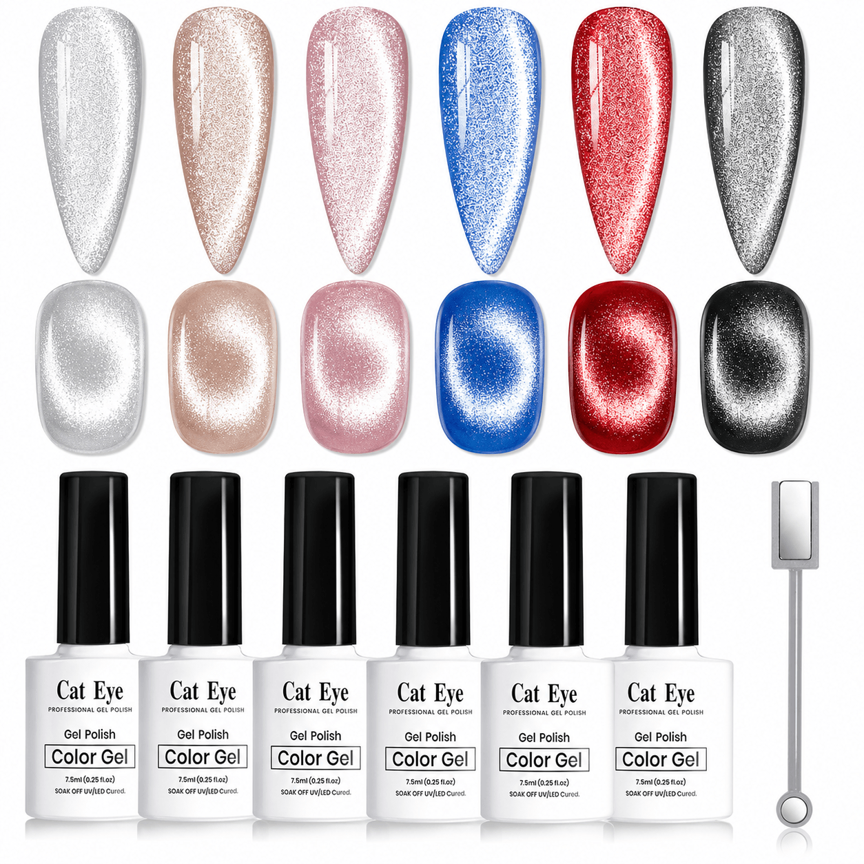 Magnetic Cat Eye Gel Nail Polish NailSala