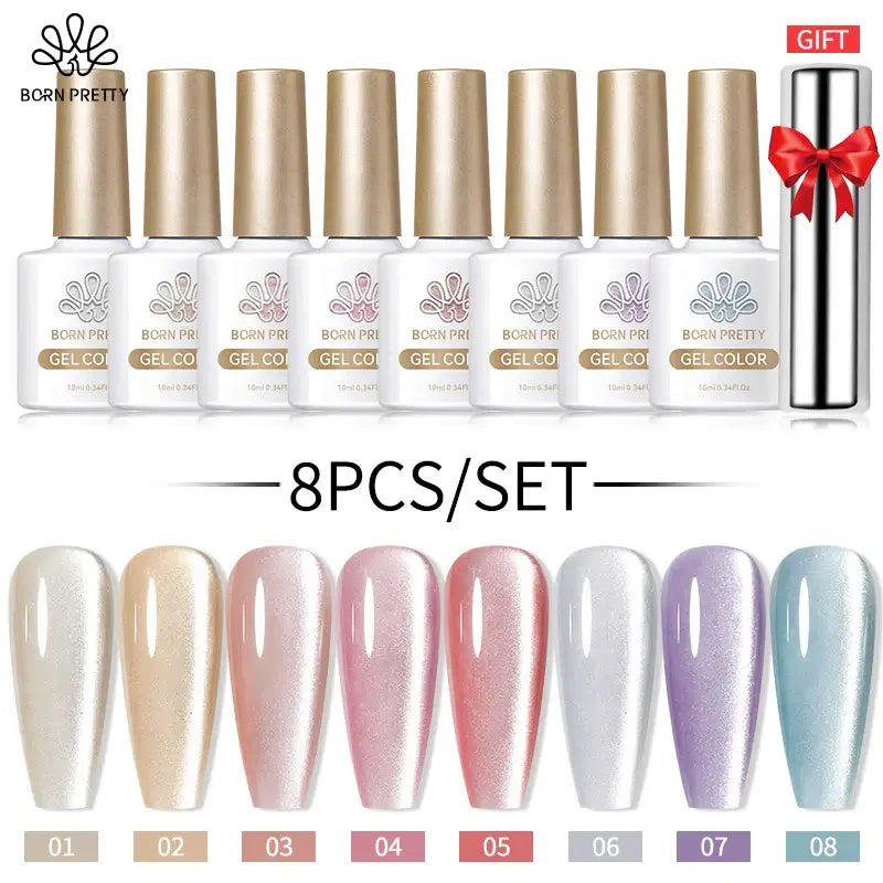 Magnetic Moonlight Gel Nail Polish/8 Colours - NailSala