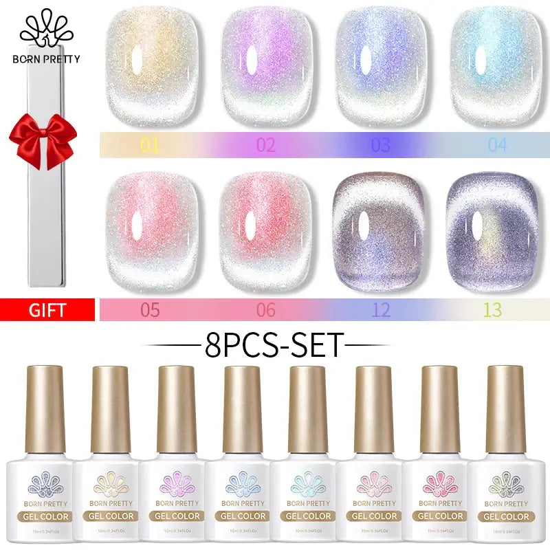 Magnetic Moonlight Gel Nail Polish/8 Colours - NailSala