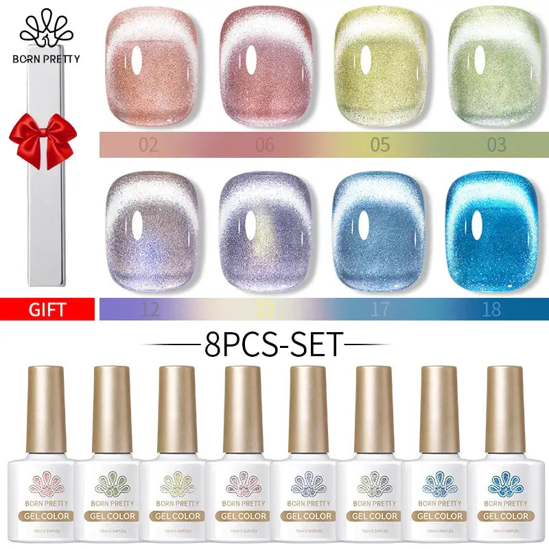 Magnetic Moonlight Gel Nail Polish/8 Colours - NailSala