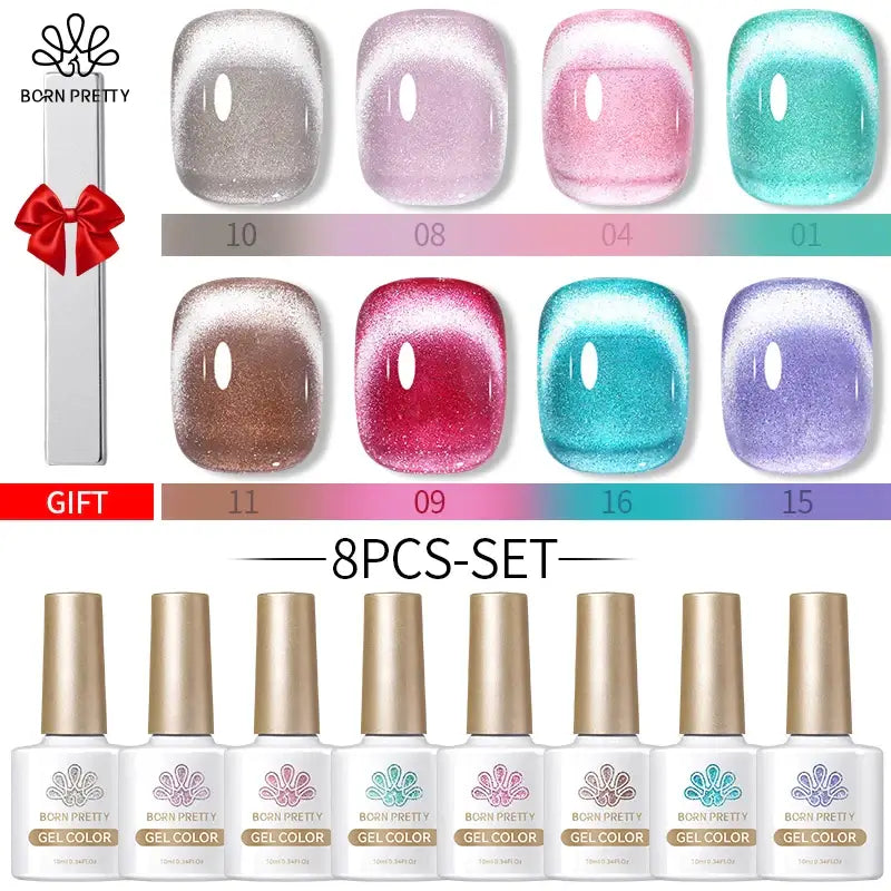 Magnetic Moonlight Gel Nail Polish/8 Colours - NailSala