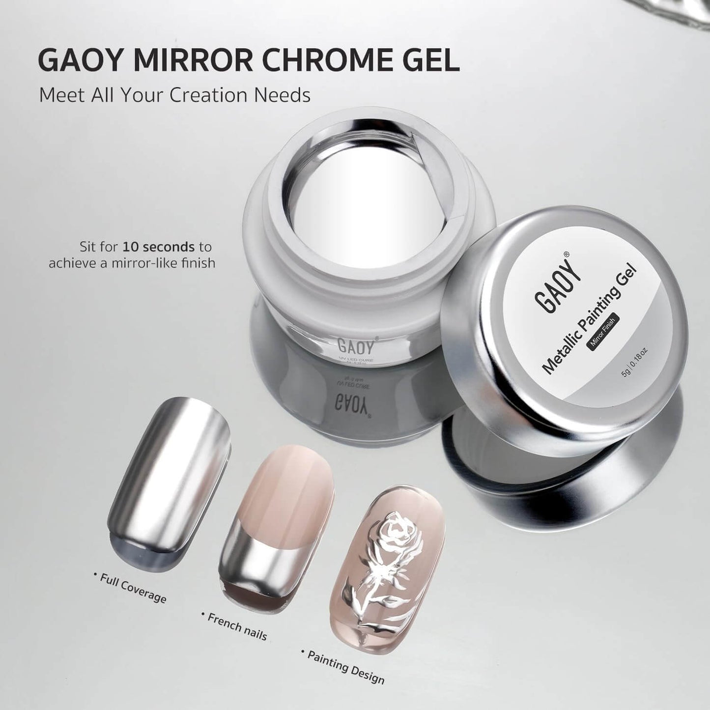 Metallic Gel Nail Polish Set NailSala