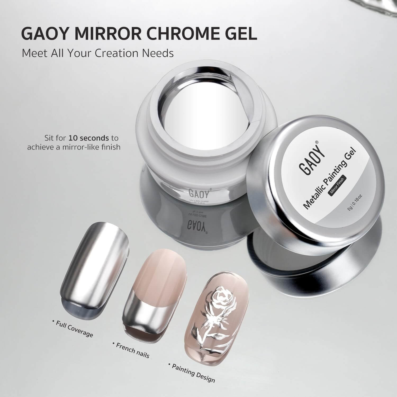 Metallic Gel Nail Polish Set - UK Store NailSala