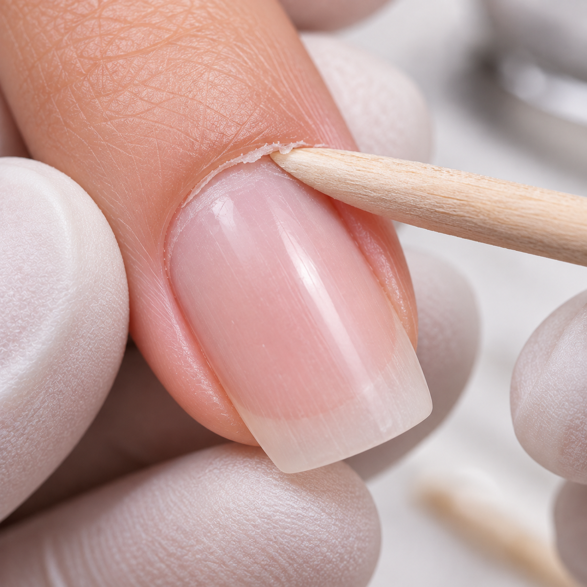 Meticulous Cuticle Pocket Clearing