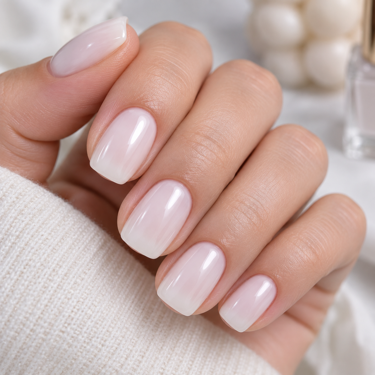 Milky Translucent White Finish