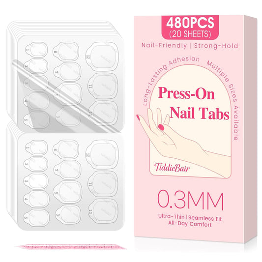 Nail Adhesive Tabs - 480 Pcs