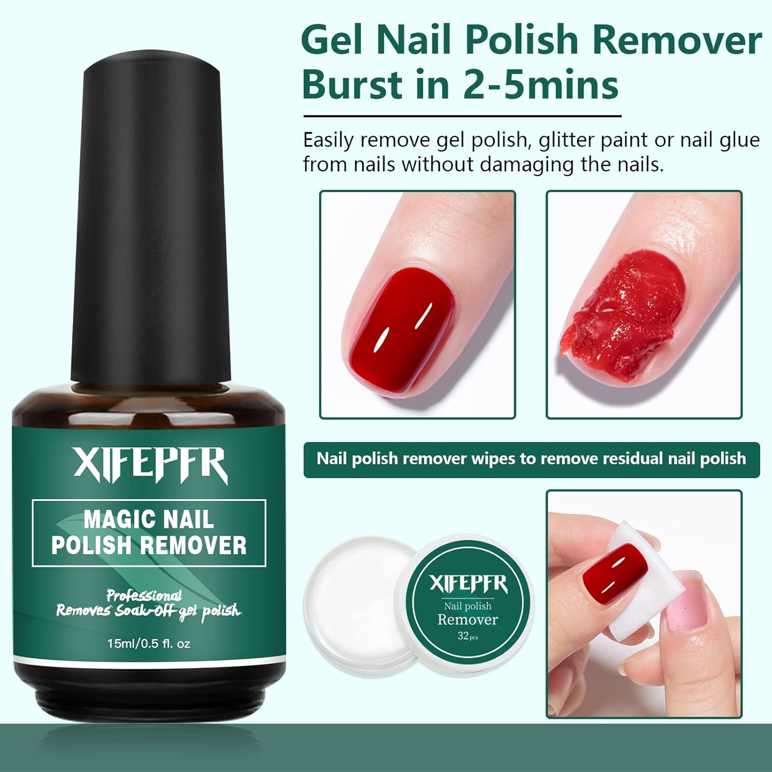 Essential Nail Gel Remover Kit for Quick Gel Removal - NailSala