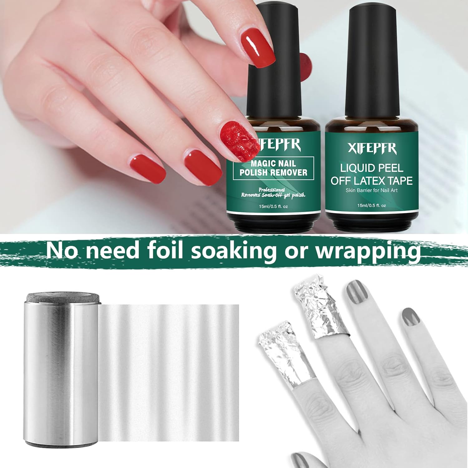 Essential Nail Gel Remover Kit for Quick Gel Removal - NailSala