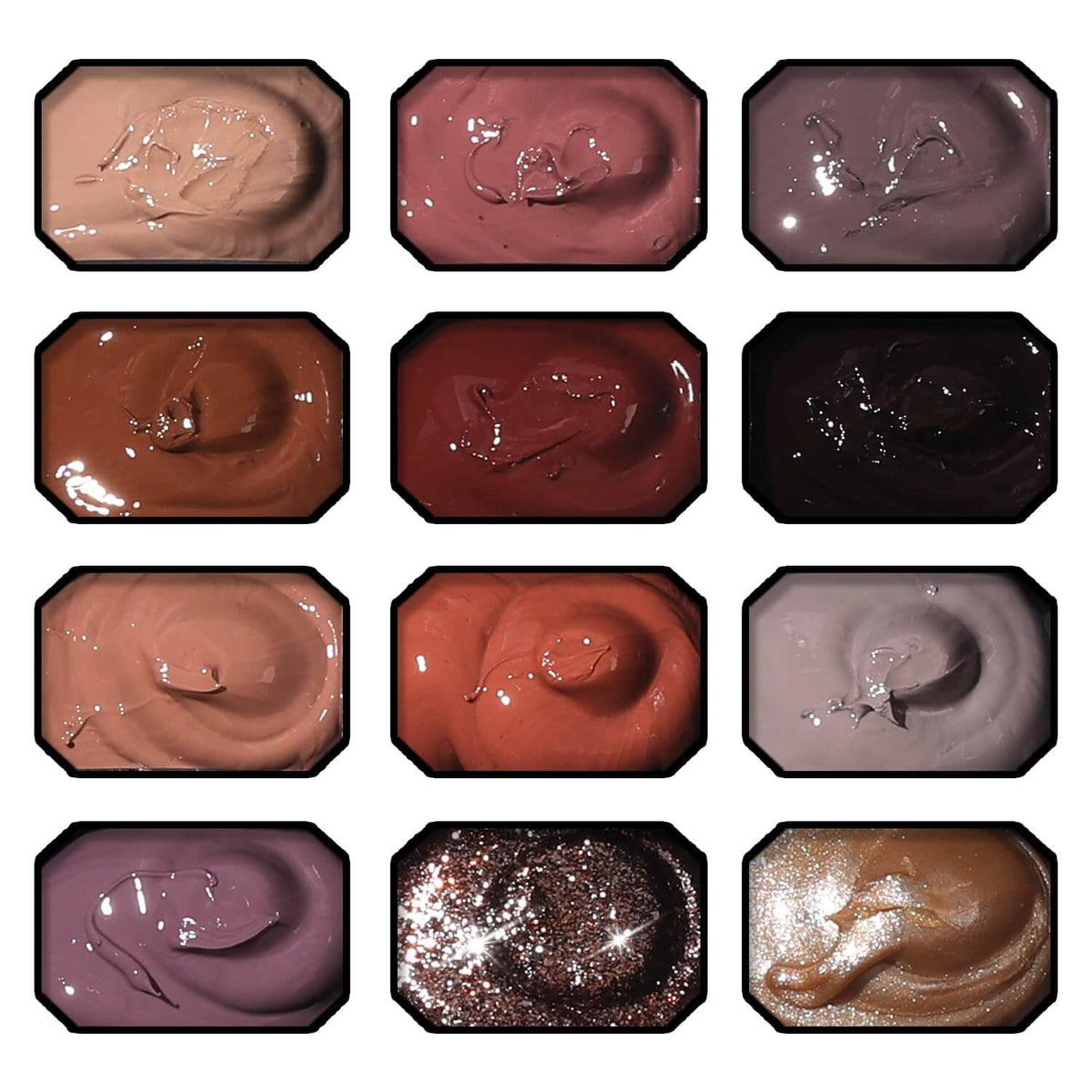Ombre Gel Palette - 12 Colors NailSala