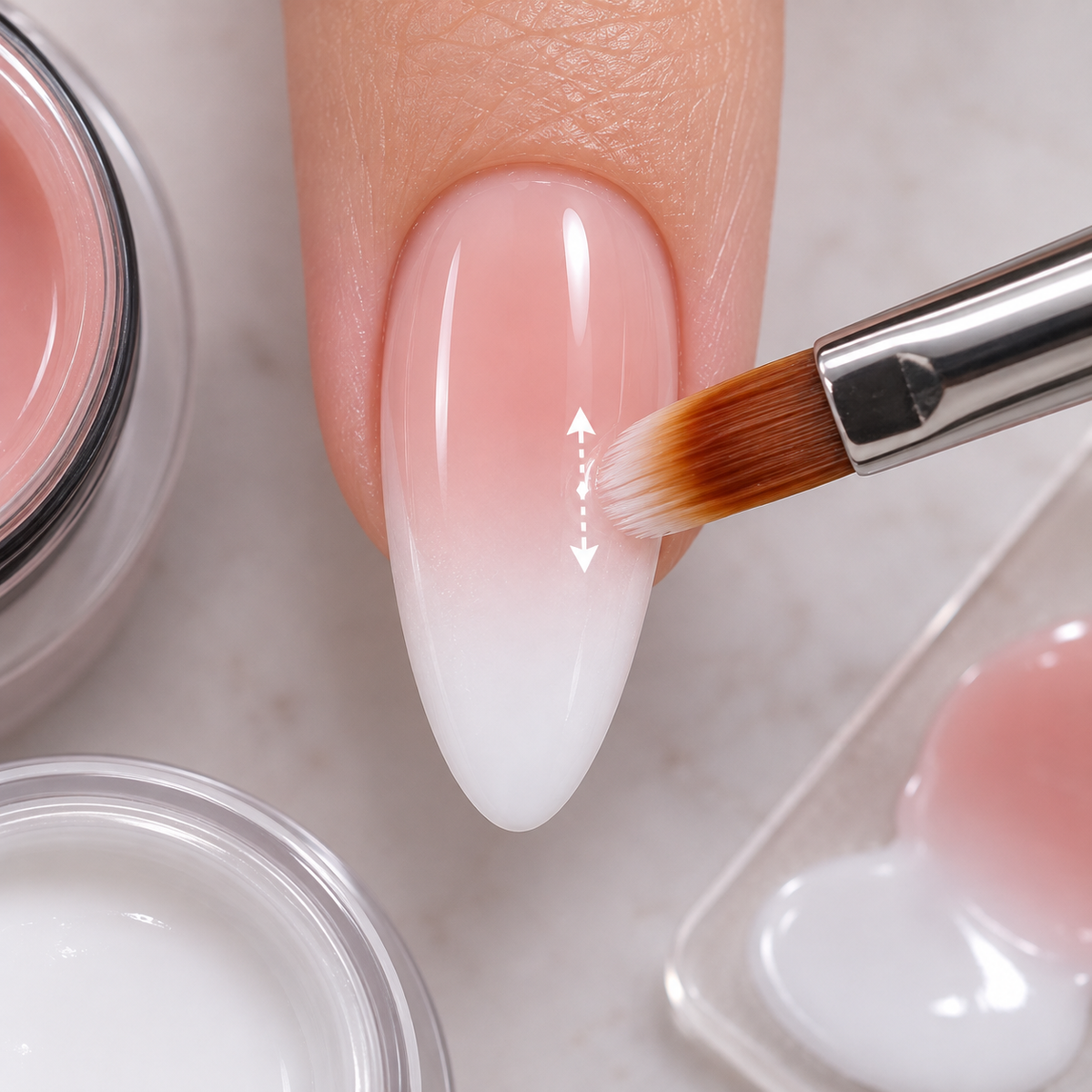 Ombré Brush Blending Direction