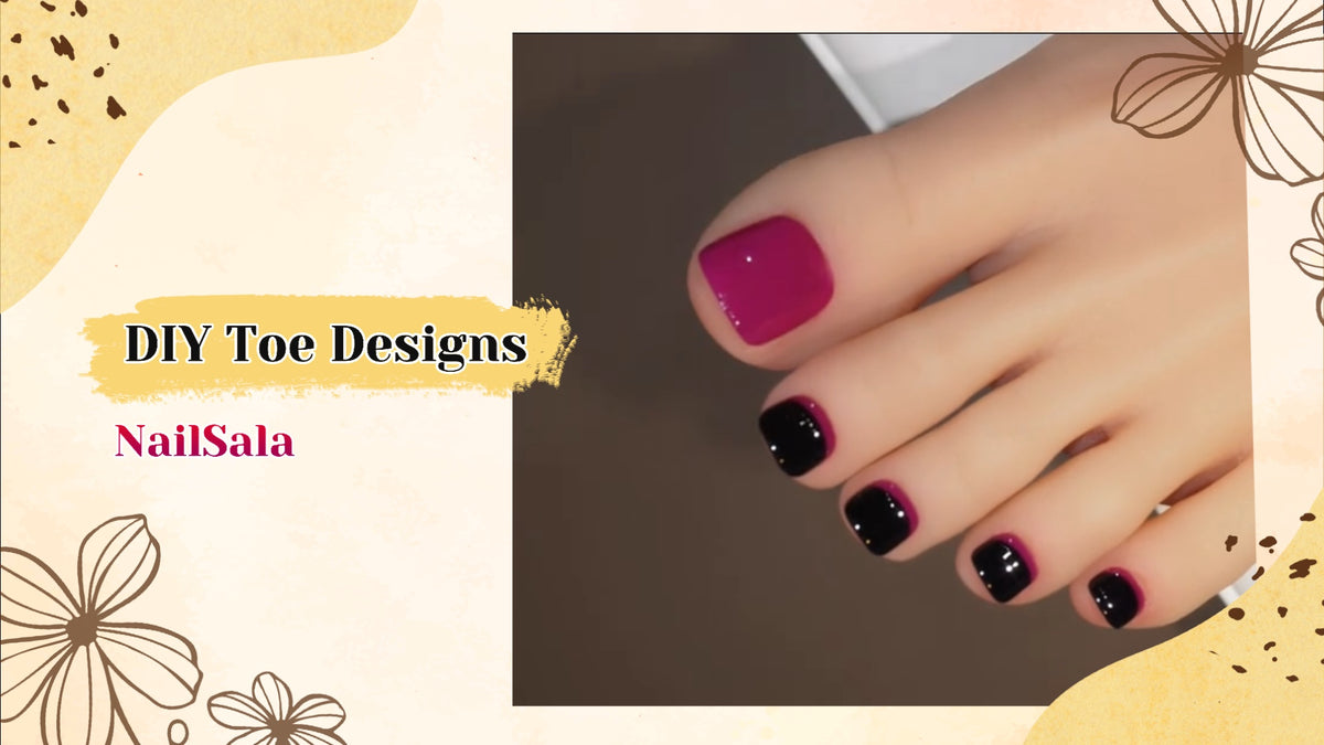 From elegant classics to trendy new looks, these toenail designs are perfect for your next pedicure