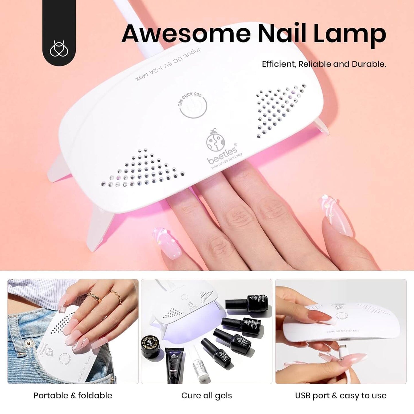 Poly Gel Nail Extension Kit - 6 Colours - Exclusive Offer