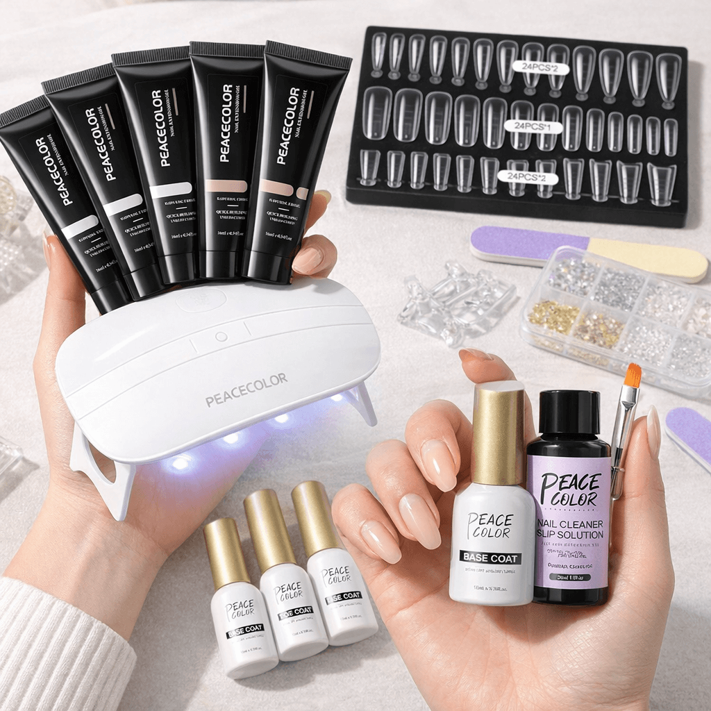 Poly Nail Gel Extension Kit - 6 Colours NailSala