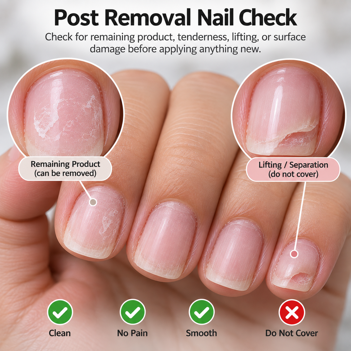 Post Removal Nail Check