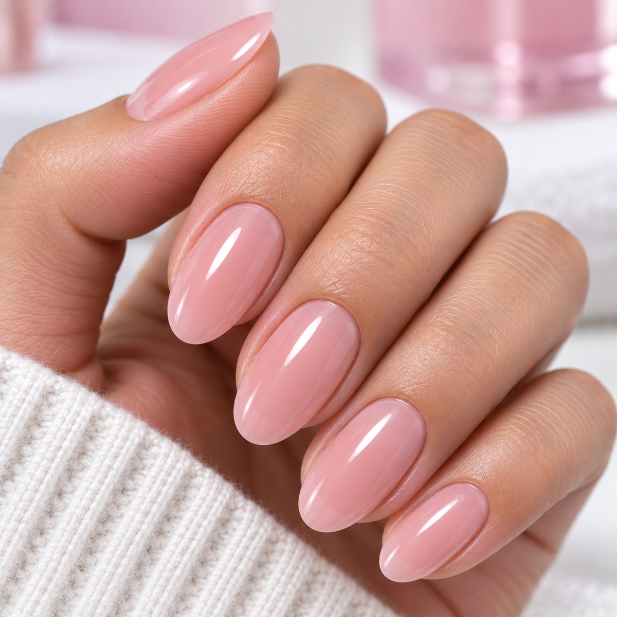 Flawless Salon Quality Gel Manicure Result