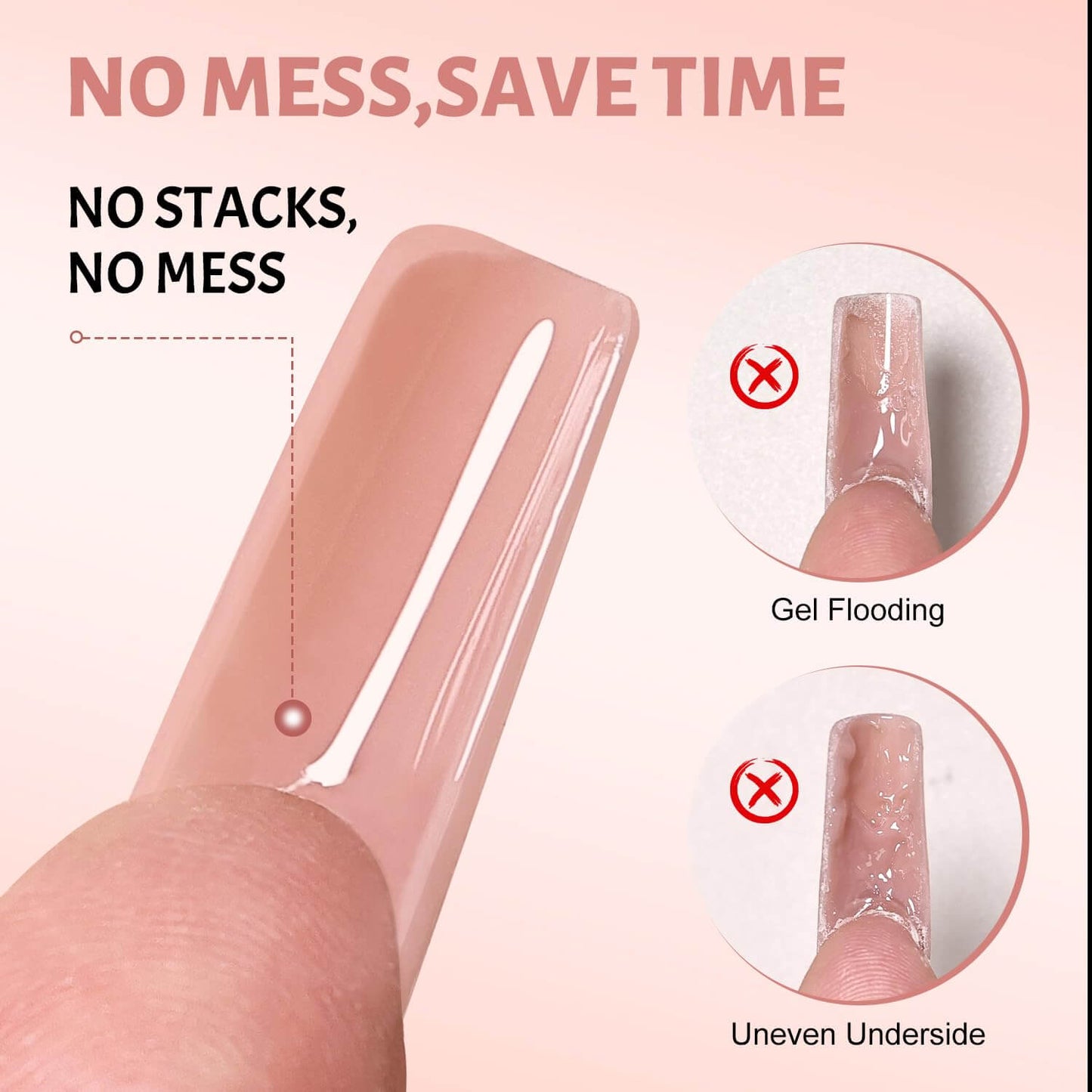 Sandwich Nails Dual Forms - 250 Pcs NailSala