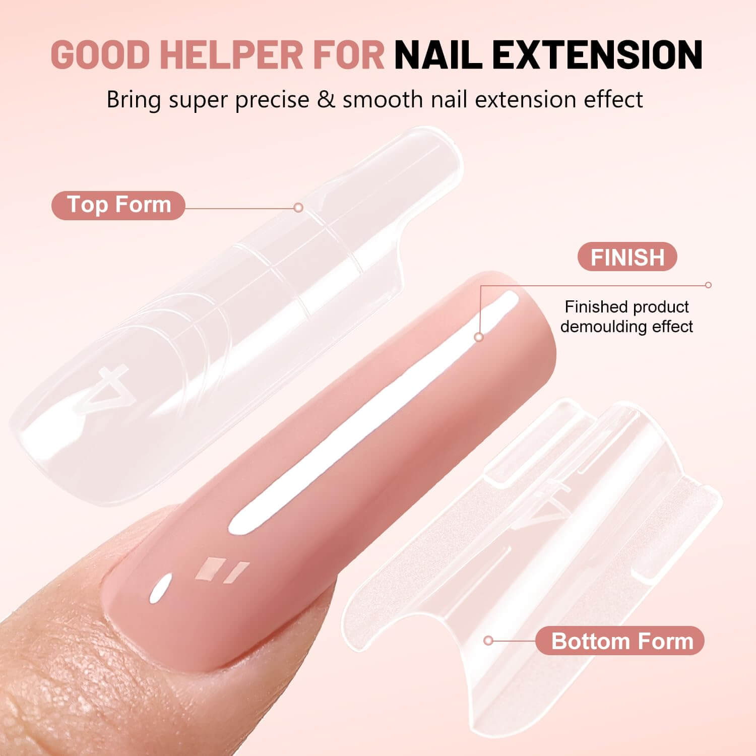 Sandwich Nails Dual Forms - 250 Pcs NailSala
