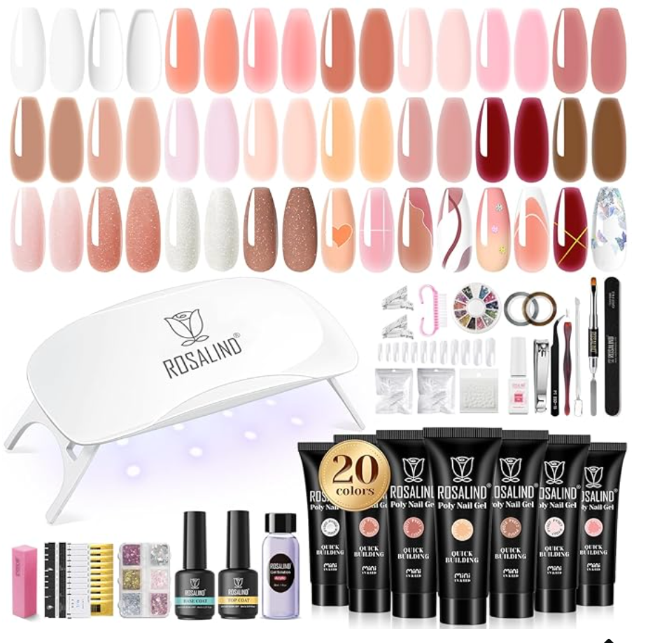 Poly Gel Nail Extension Kit - 20/28 Colors - Limited Edition