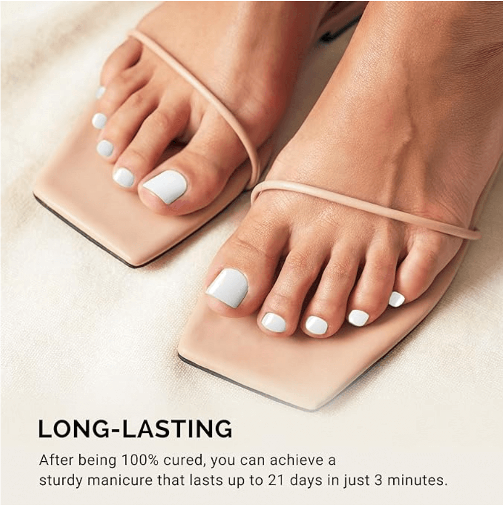 Semi Cured Gel Toe Nail NailSala