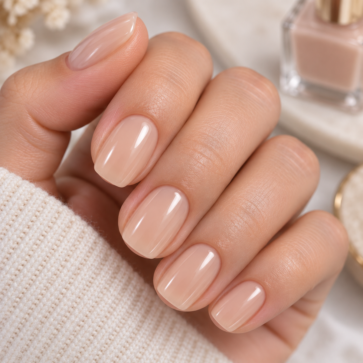 Soft Sandy Nude Understated Luxury