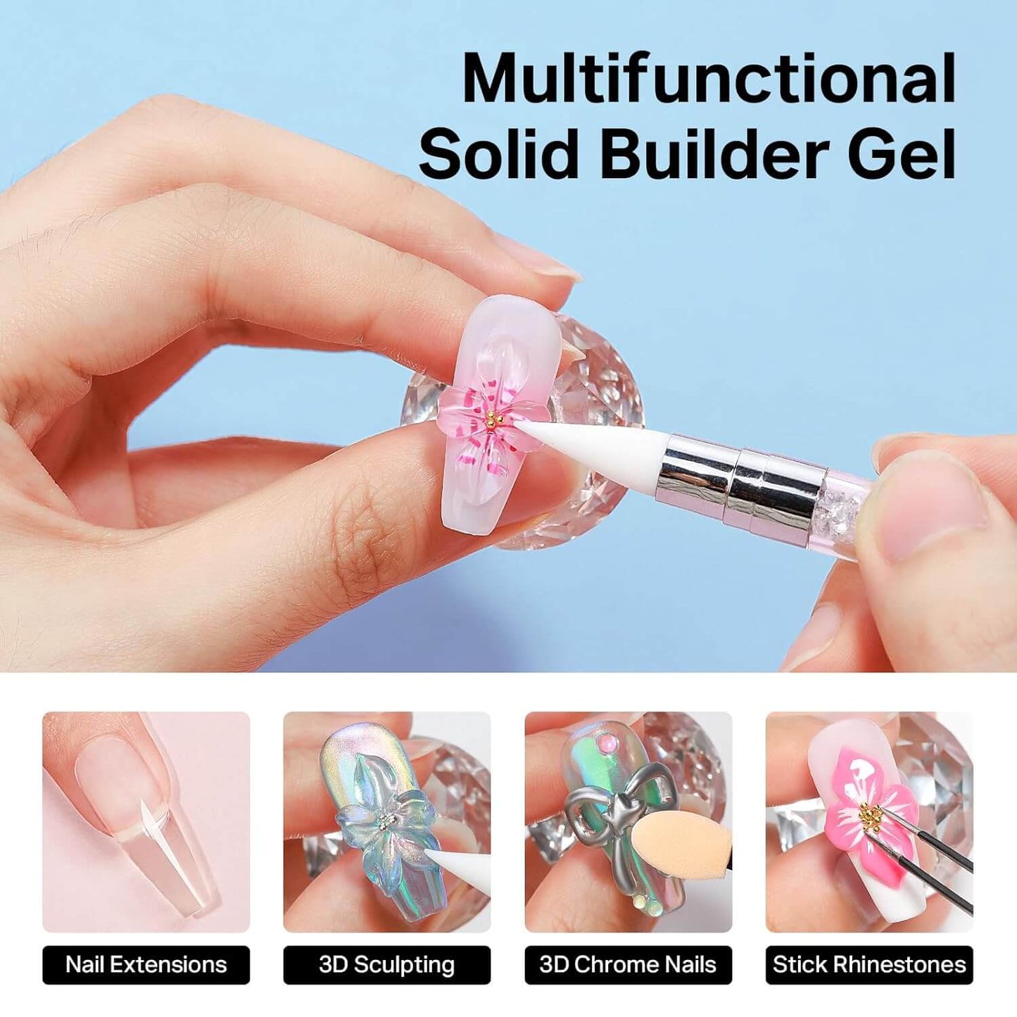 Solid Builder Gel Kit - Global NailSala