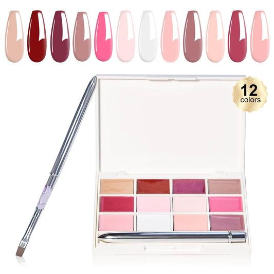 Solid Gel Polish 💜 12 Colors 🔥 Don't miss NailSala