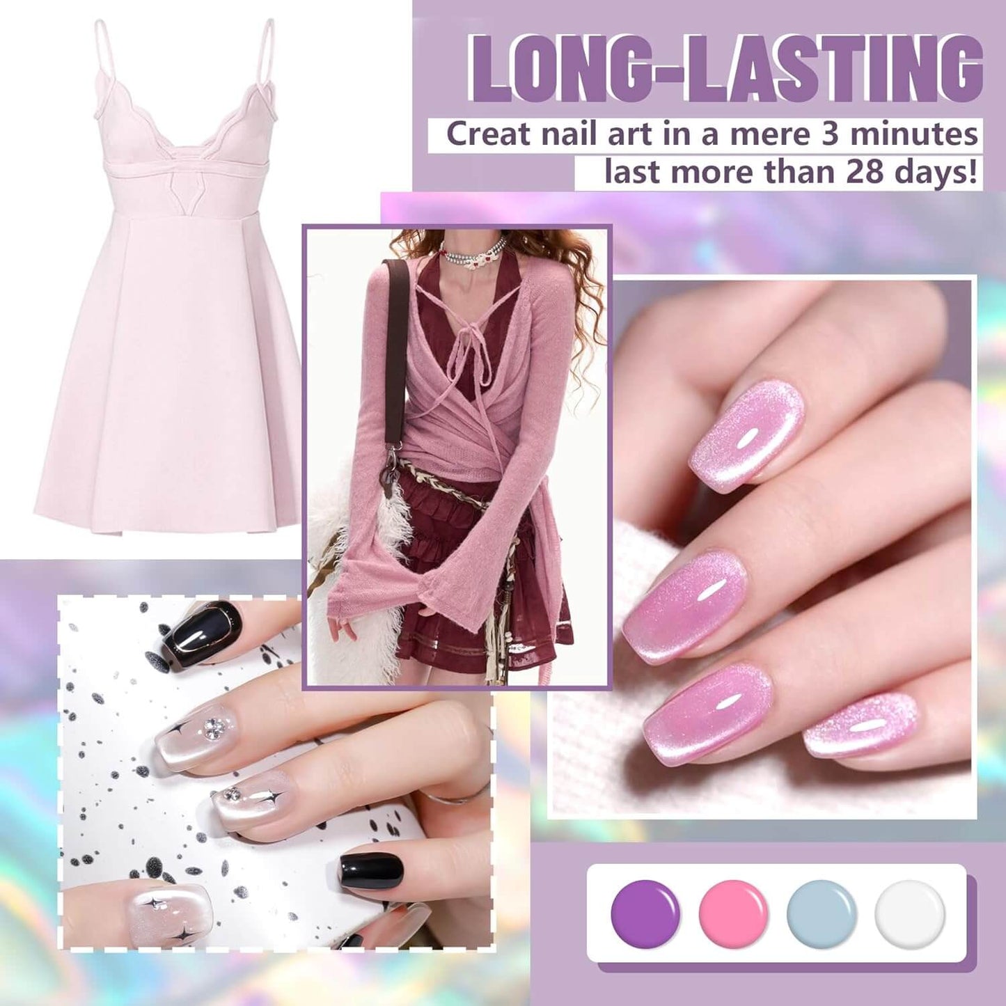 Solid Gel Polish 💜 12 Colors 🔥 Don't miss NailSala