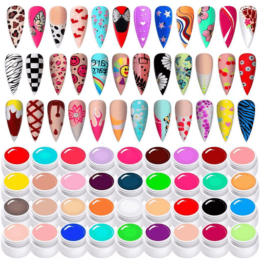 Solid Gel Polish - 16 Colors - Global NailSala