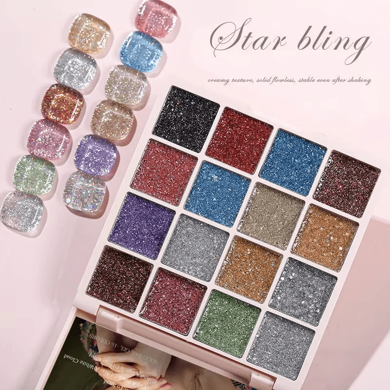 Solid Gel Polish - 16 Colors - Global NailSala