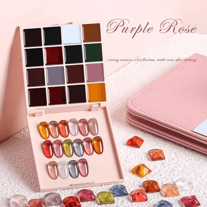 Solid Gel Polish - 16 Colors - Global NailSala