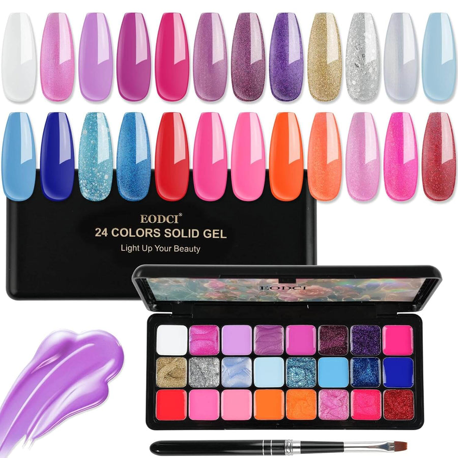 Solid Gel Polish 24 Colors NailSala