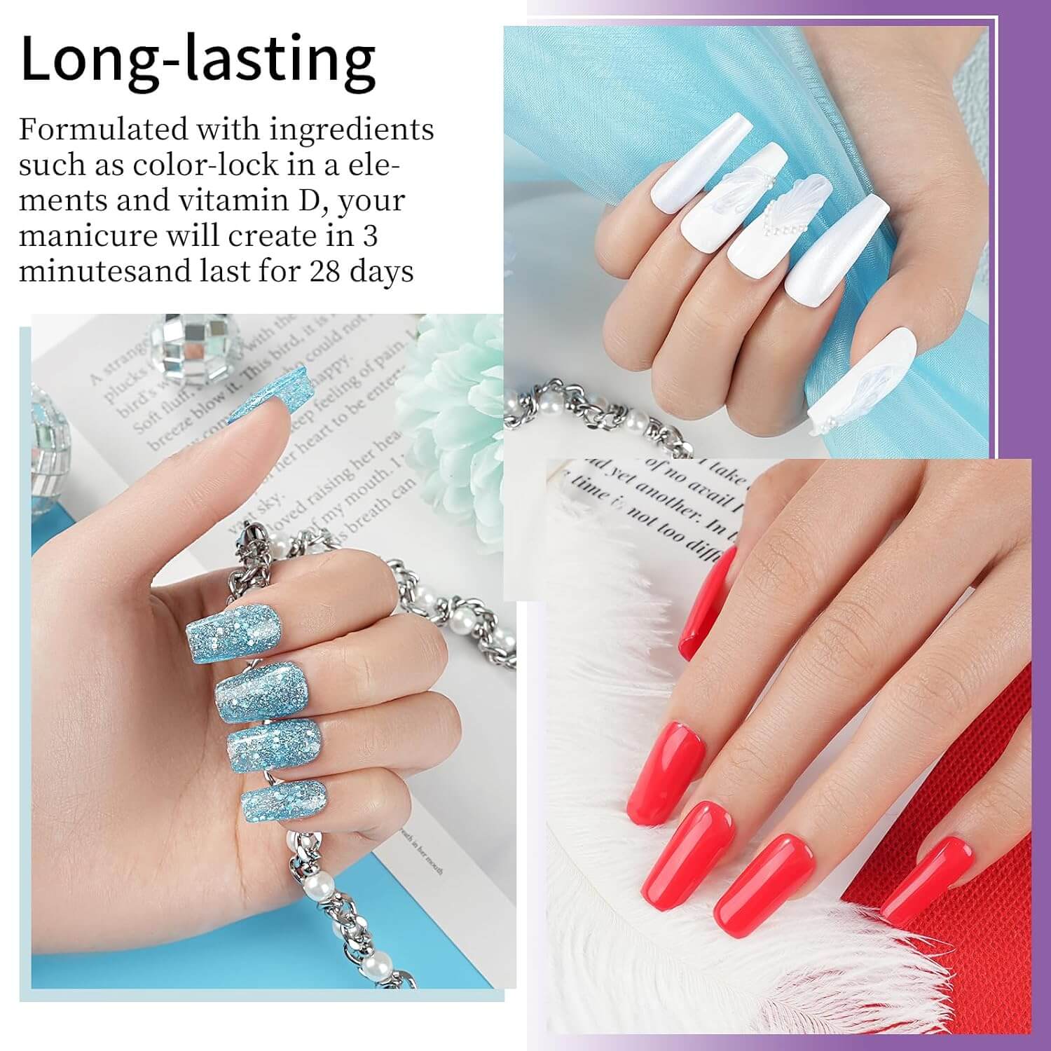 Solid Gel Polish 24 Colors NailSala