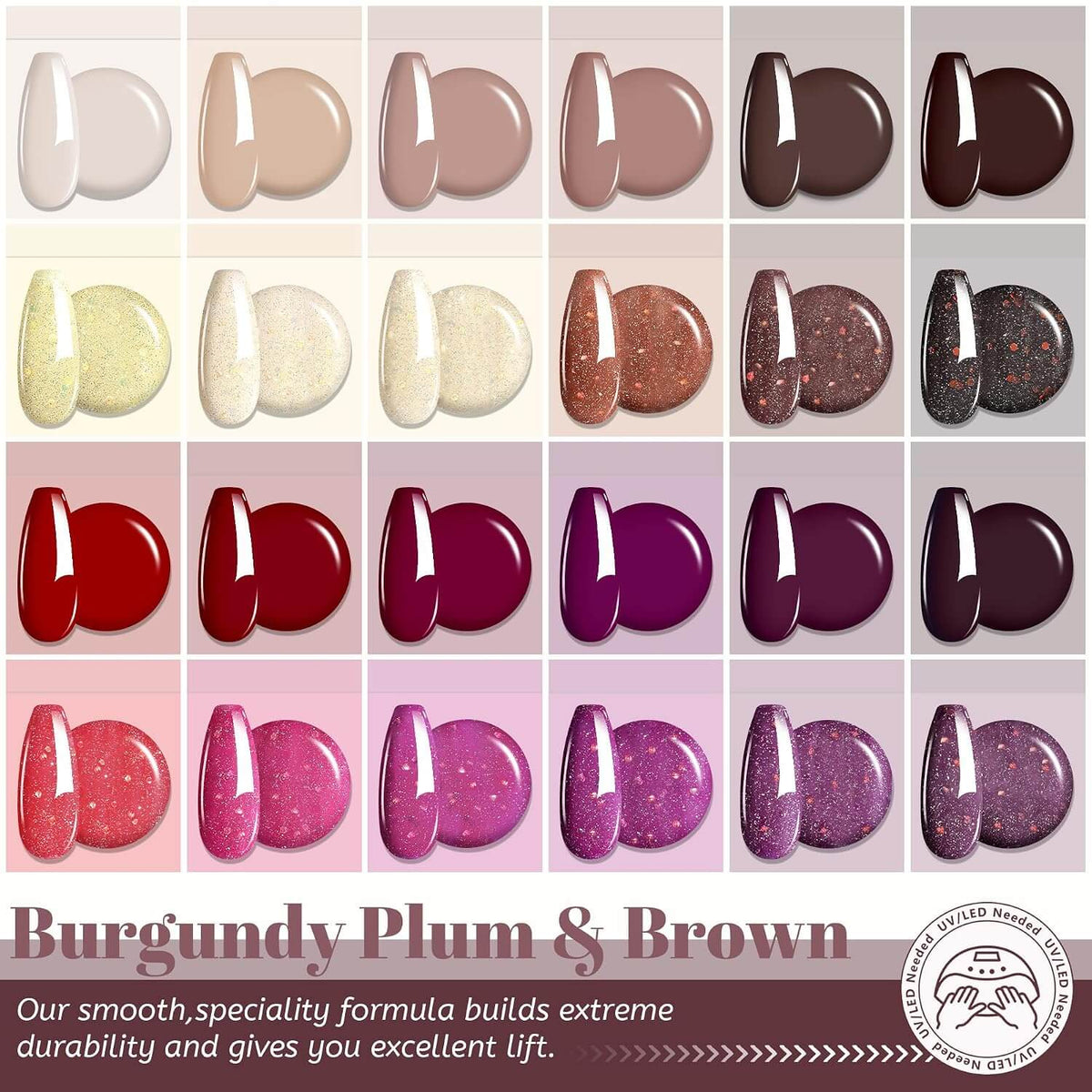 Solid Gel Polish 24 Colors NailSala