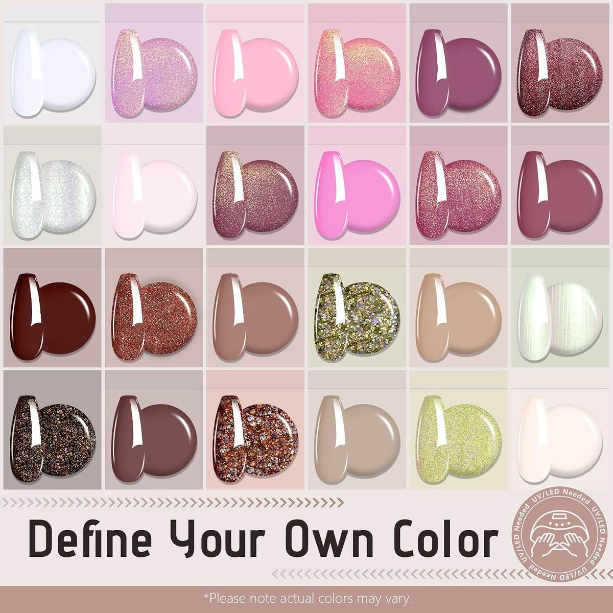 Solid Gel Polish 24 Colors NailSala