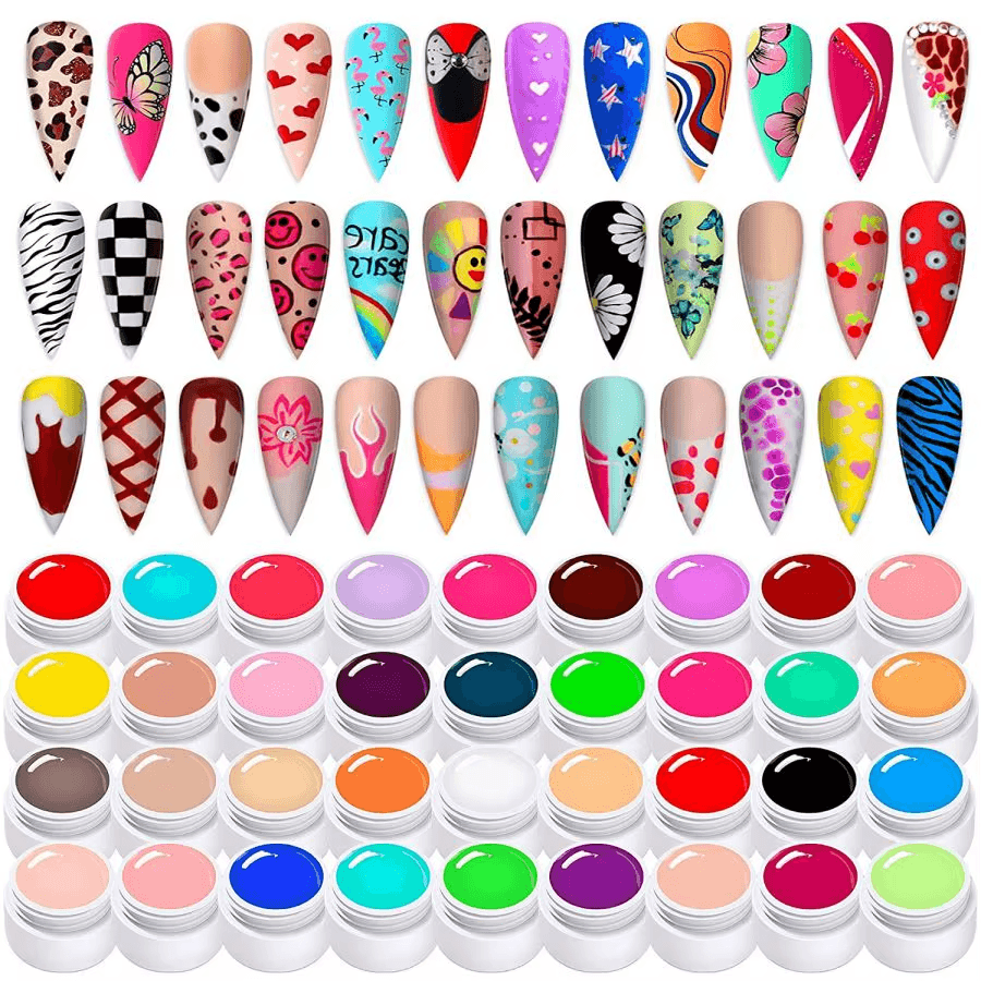 Solid Gel Polish 💜 12 Colors 🔥 Global NailSala