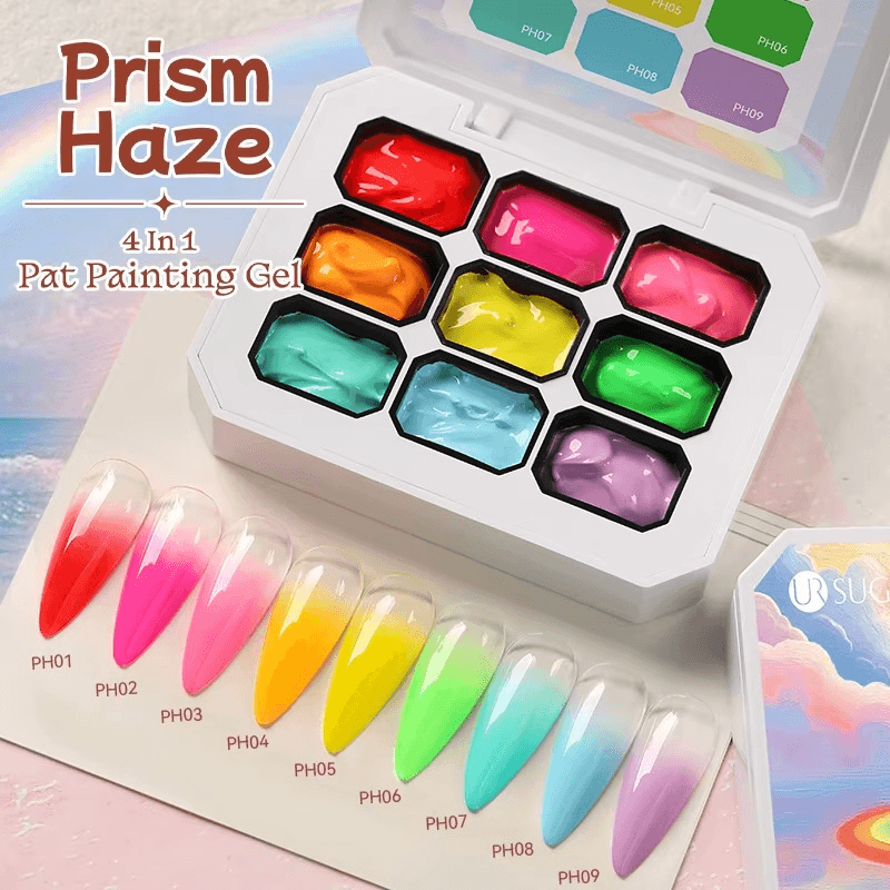 Solid Gel Polish 💜 12 Colors 🔥 Global NailSala