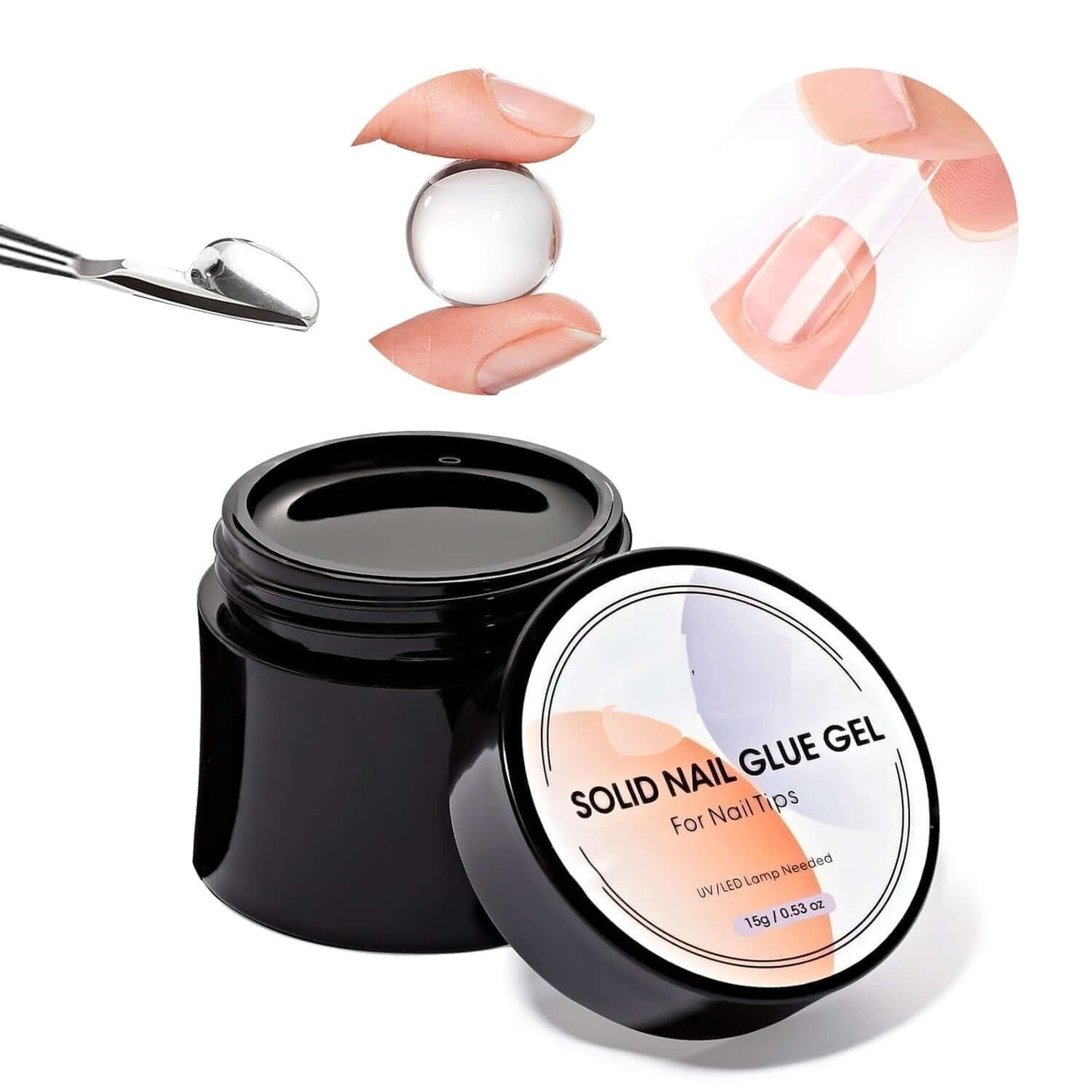 Solid Nail Glue Gel 🇺🇸 Power Bond 🔥