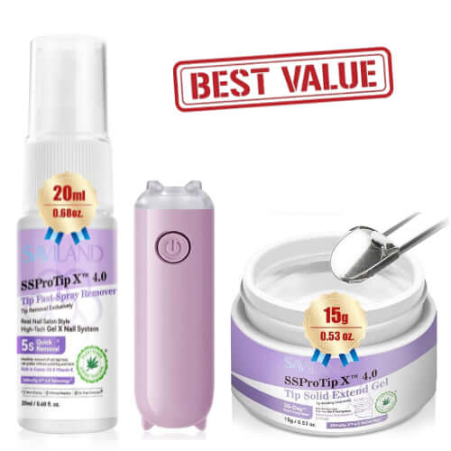 Solid Nail Glue Gel 🇺🇸 Power Bond 🔥