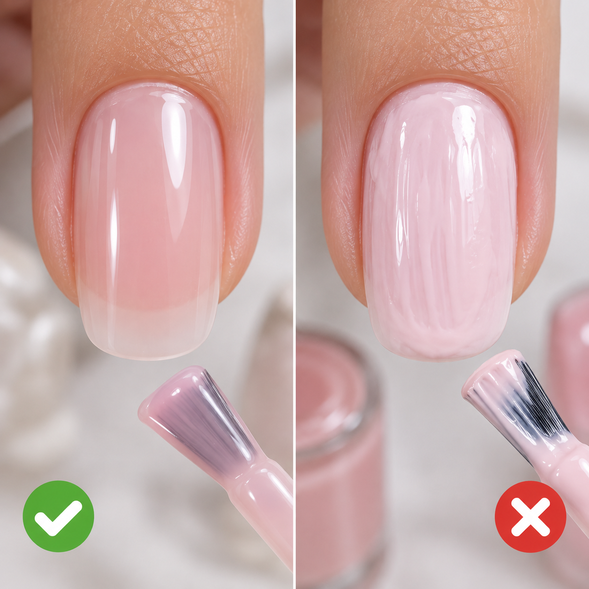 The Perfection of Sheer Layering vs Opaque Streaks