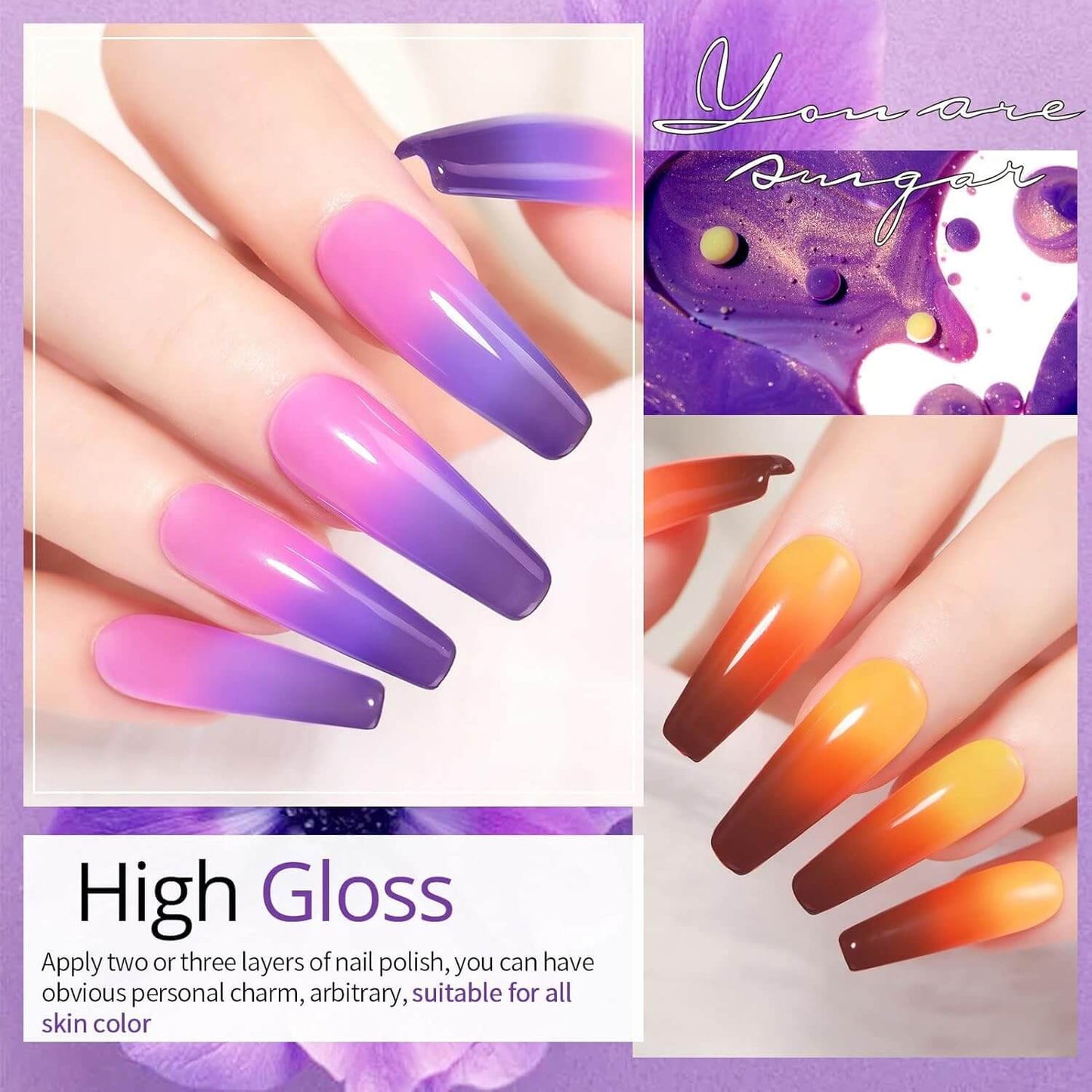 Thermal Gel Nail Polish 🌺 Just Arrived NailSala