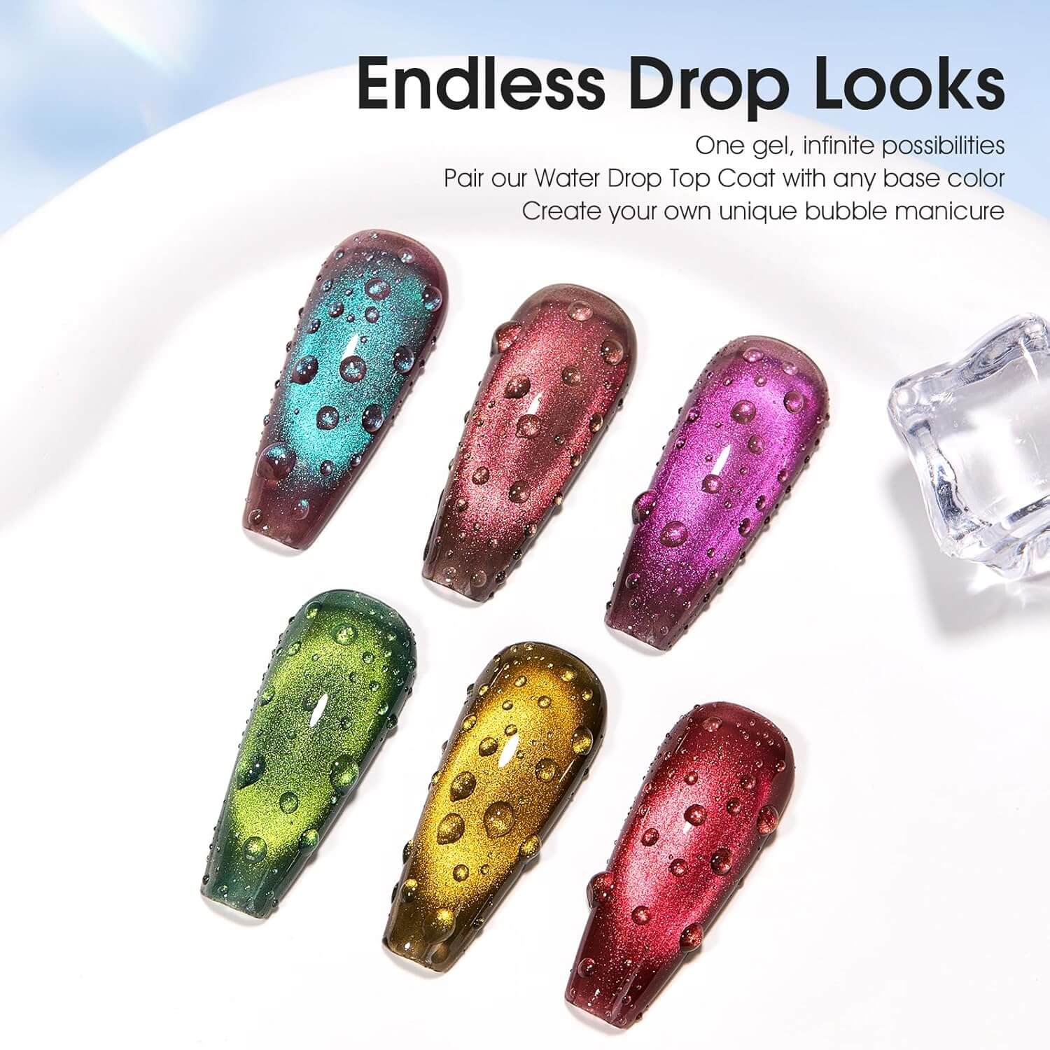 Water Droplet Gel Nail Polish NailSala