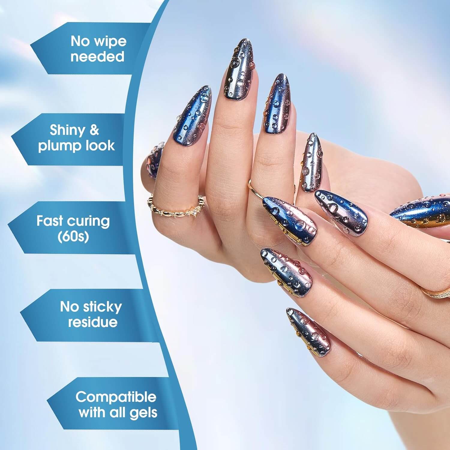 Water Droplet Gel Nail Polish NailSala