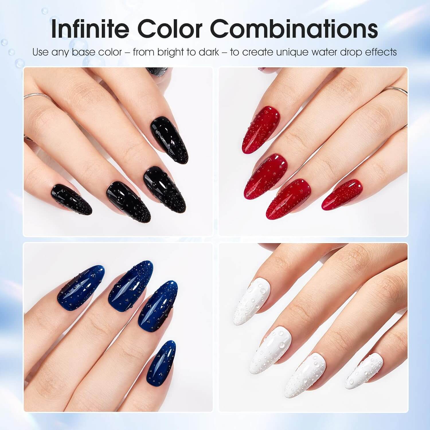 Water Droplet Gel Nail Polish NailSala